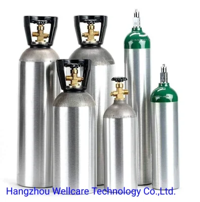 Bouteille/réservoir/bouteille de gaz en aluminium de CO2 potable de boisson de 5 livres