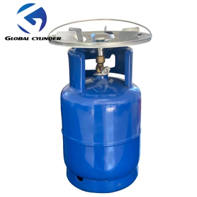 Gaz Propane rechargeable 3kg, cylindre GPL, usage industriel, ménage